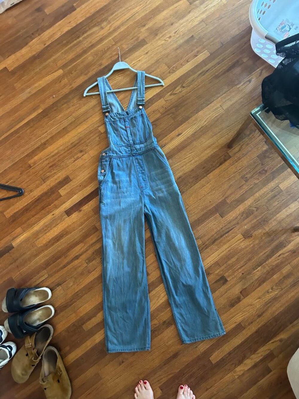DOEN DENIM OVERALLS - Picture 2 of 6